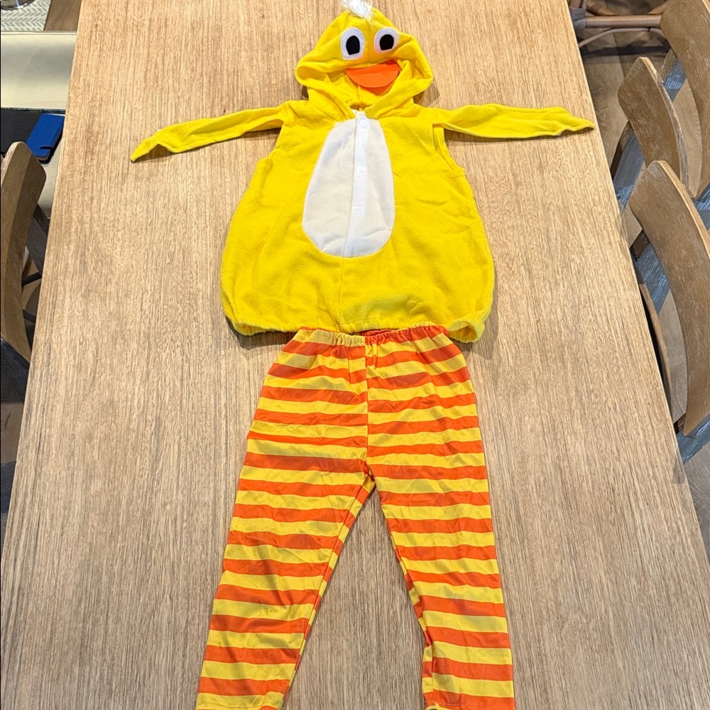Yellow Duck Costume for Kids